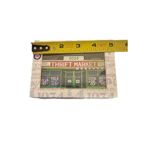 2024 Meijer Thrift Market Collectible Holiday Ornament First in Five Year Series - Picture 7 of 9